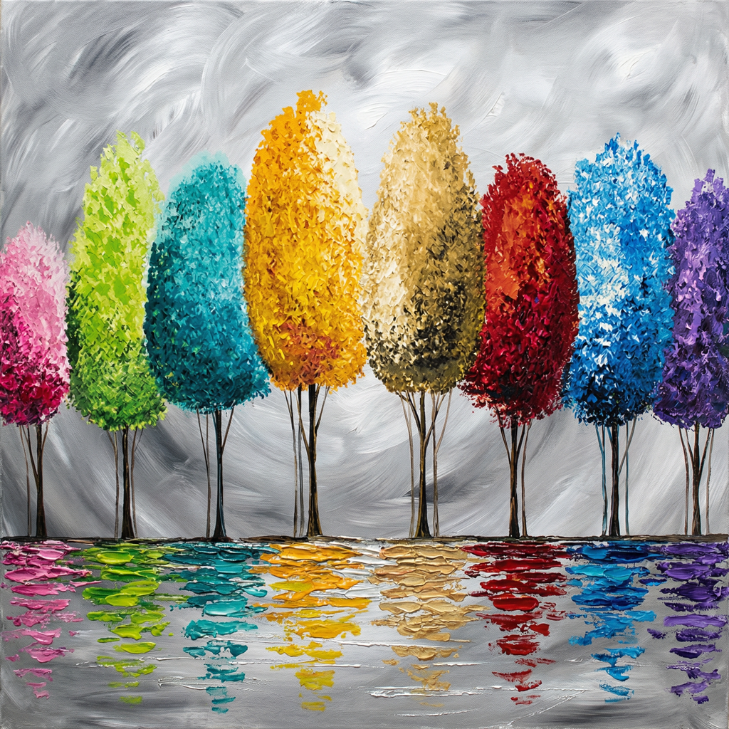 Painting Prismatic Echoes