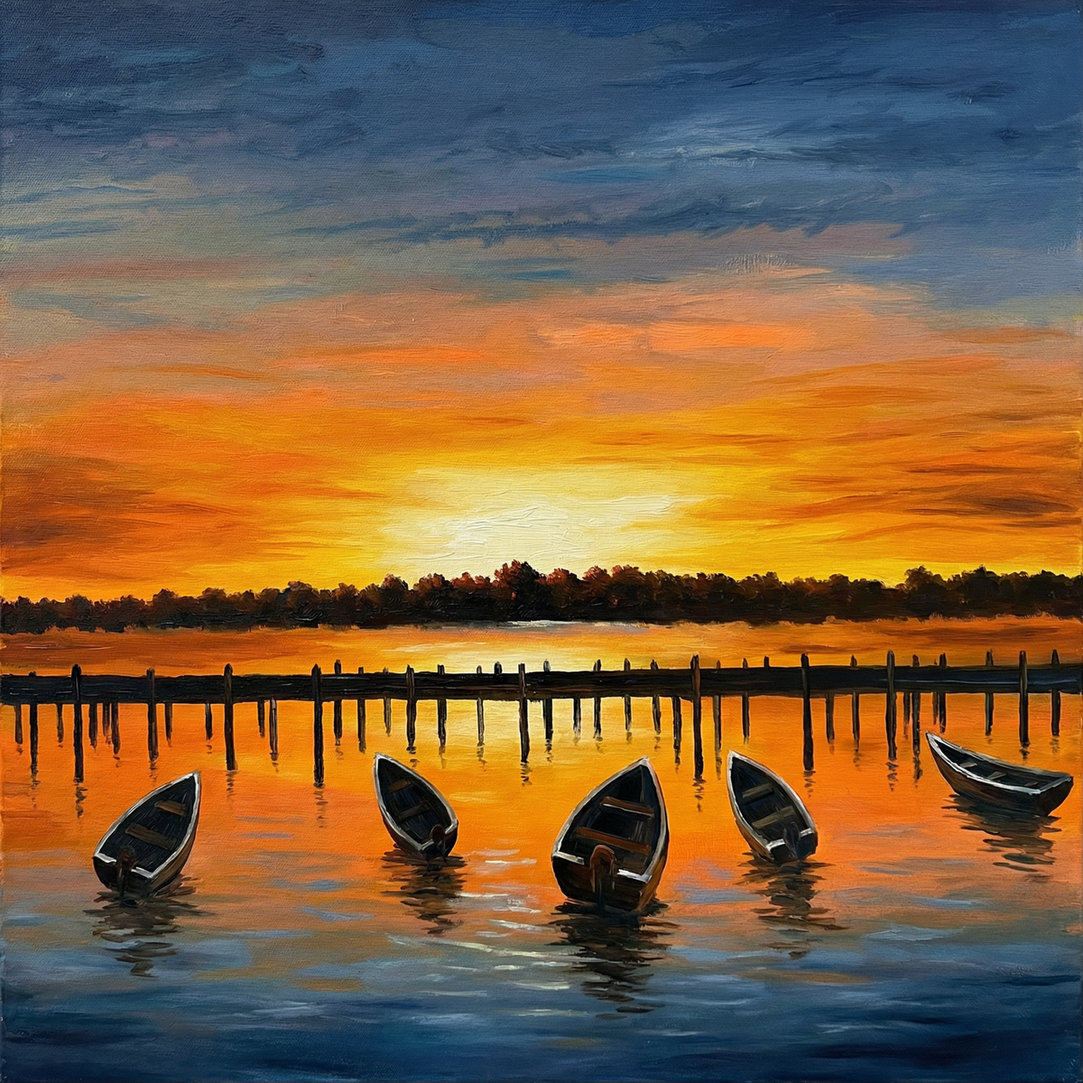 Painting Amber Anchorage