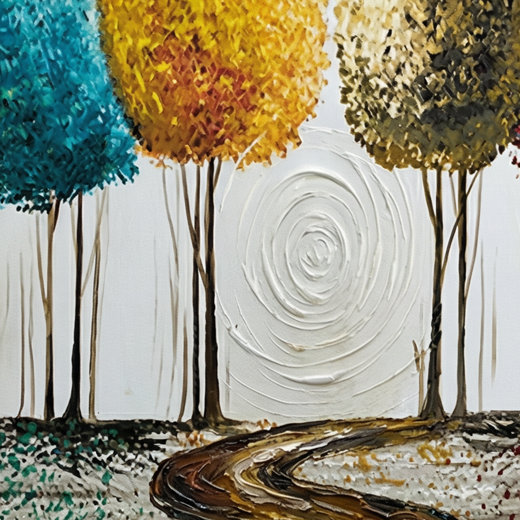 Painting Prismatic Grove