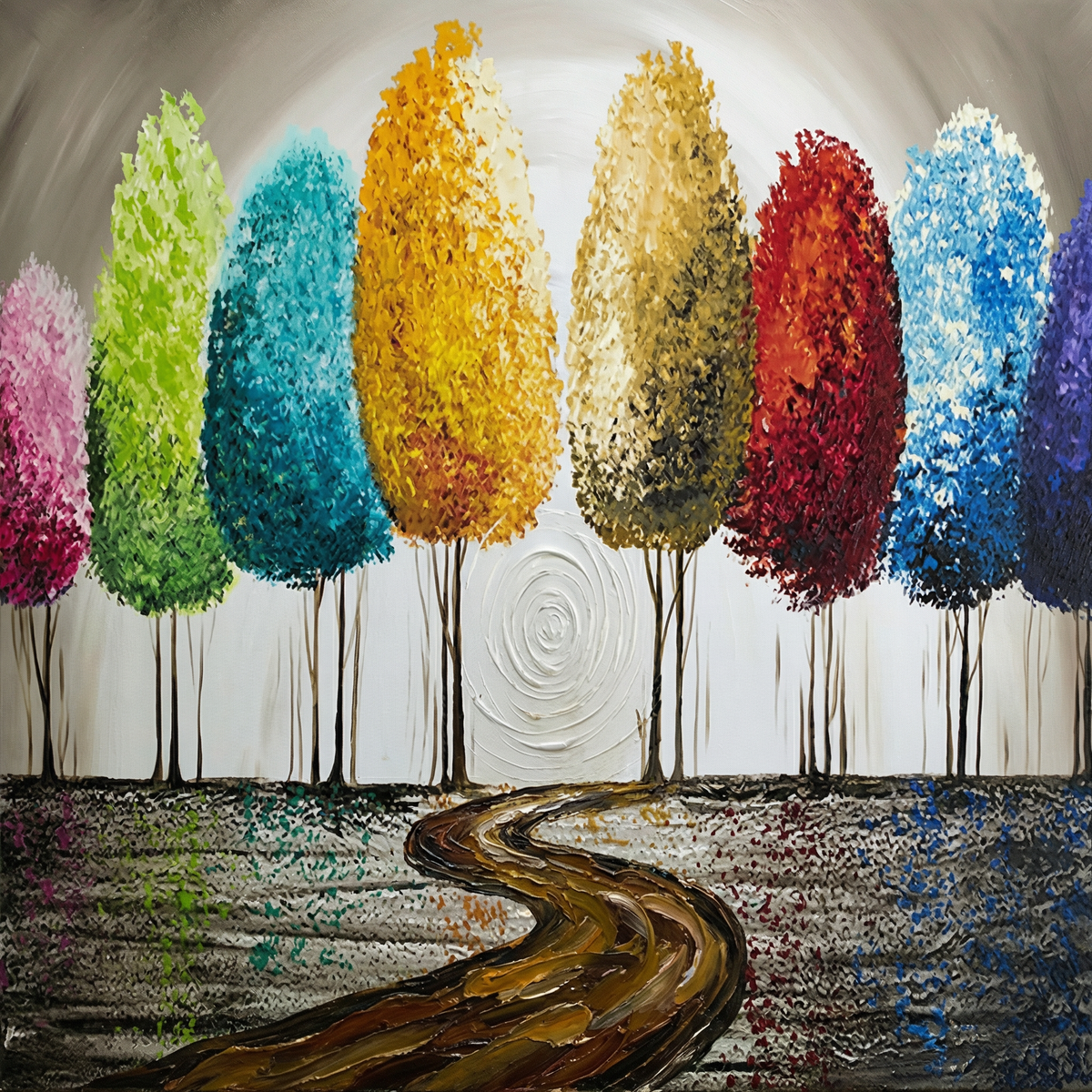 Painting Prismatic Grove