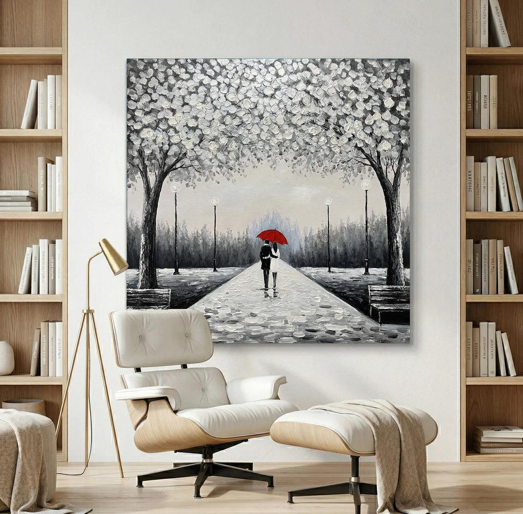 Painting Crimson Resonance