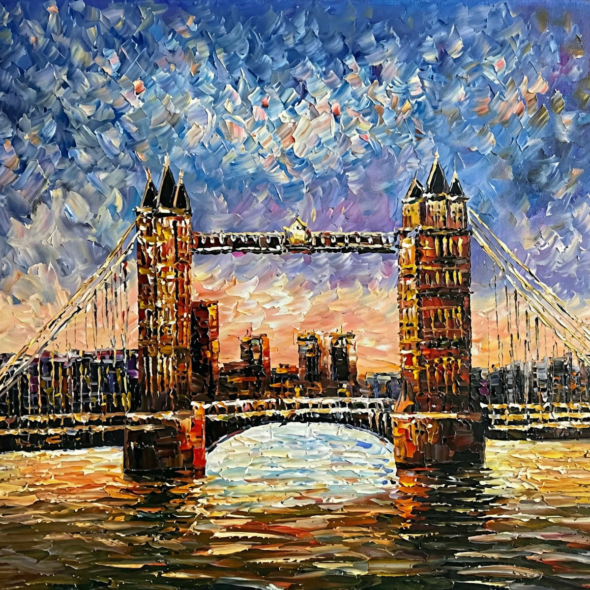 Painting Thames Luminescence