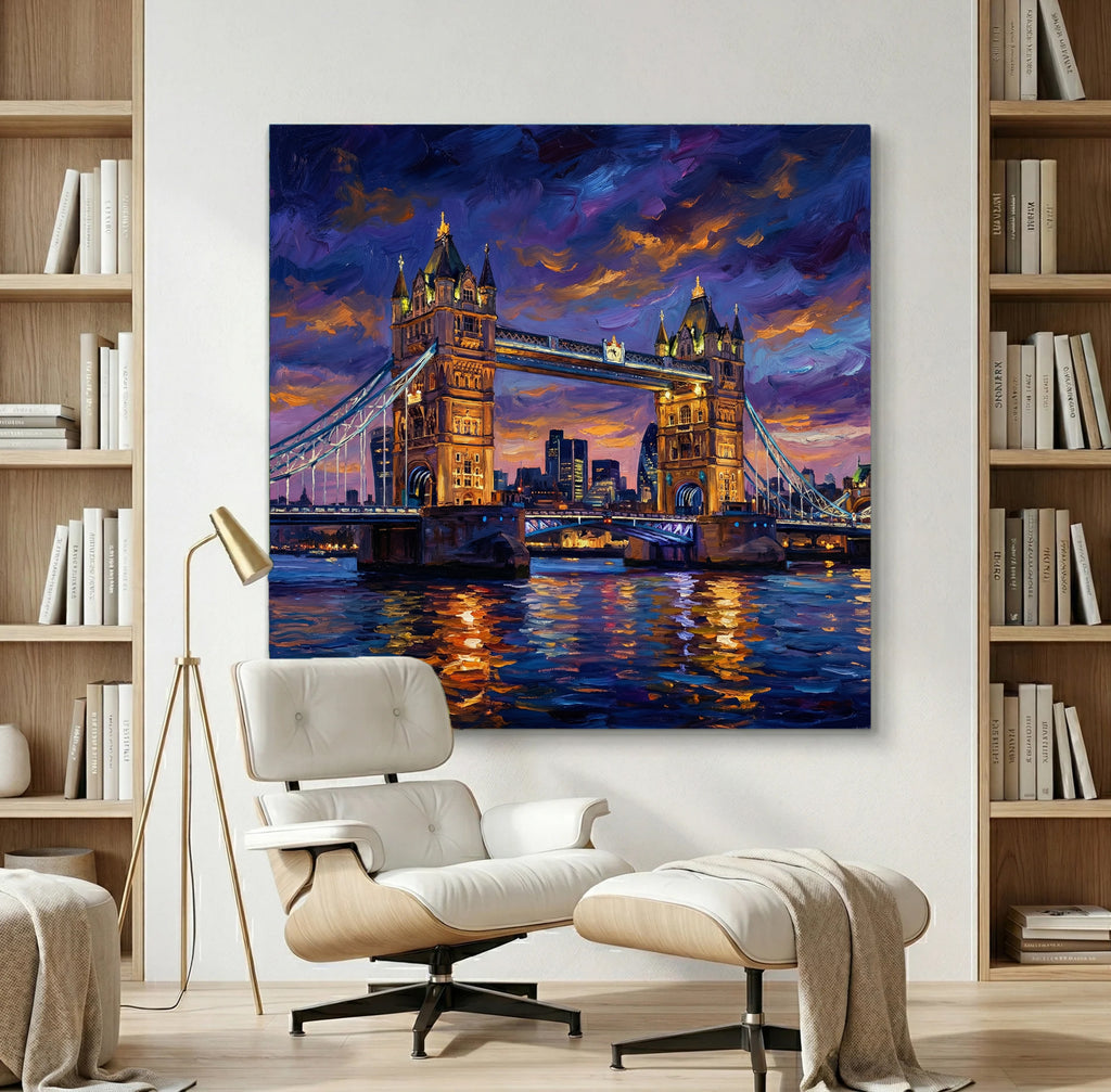 Painting Luminous Urban Symphony