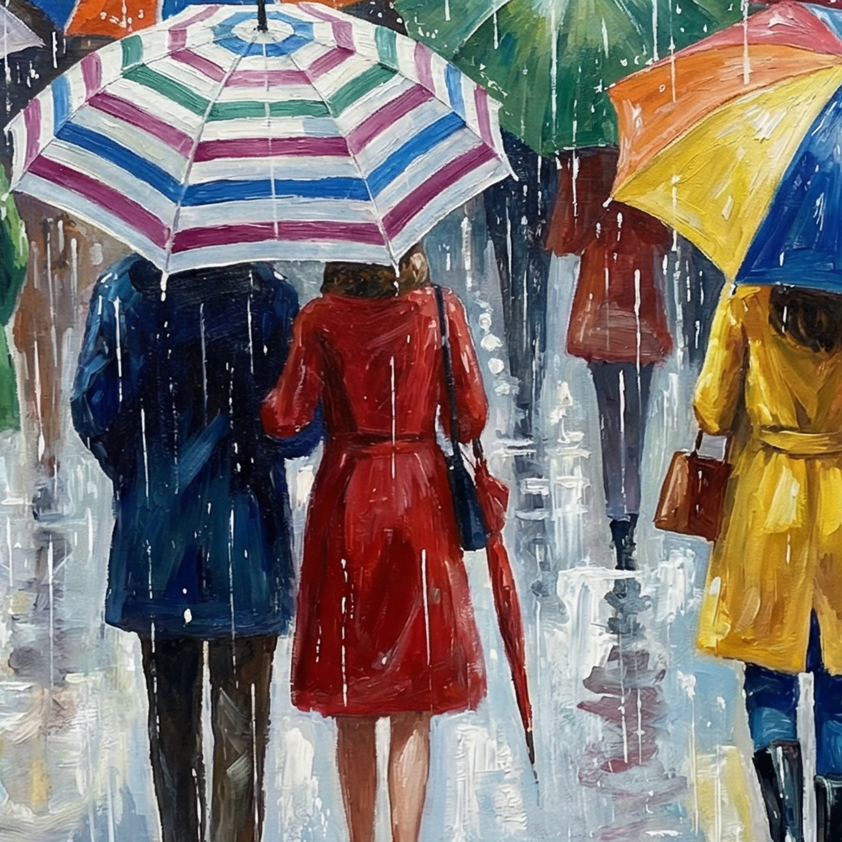 Painting Chromatic Downpour
