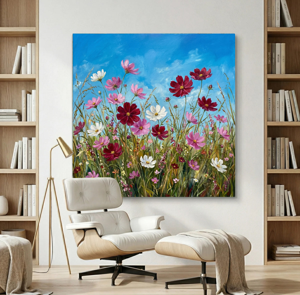 Painting Luminous Botanical Ascent