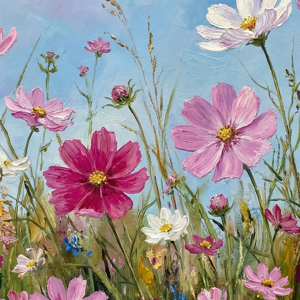 Painting Luminous Meadow Wind