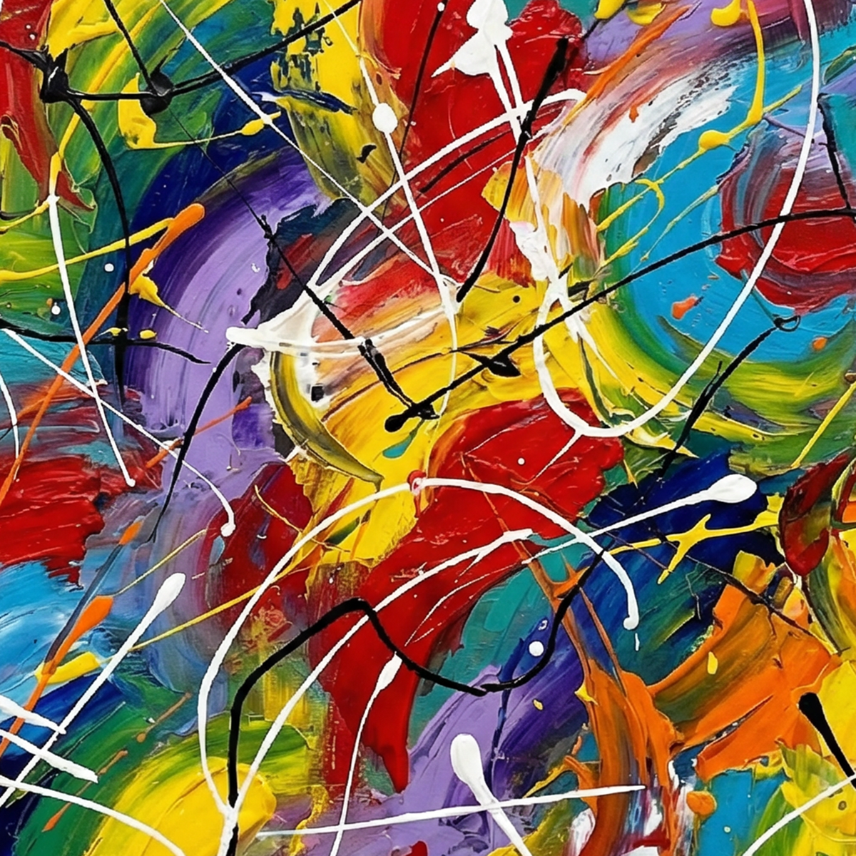 Painting Chromatic Turbulence