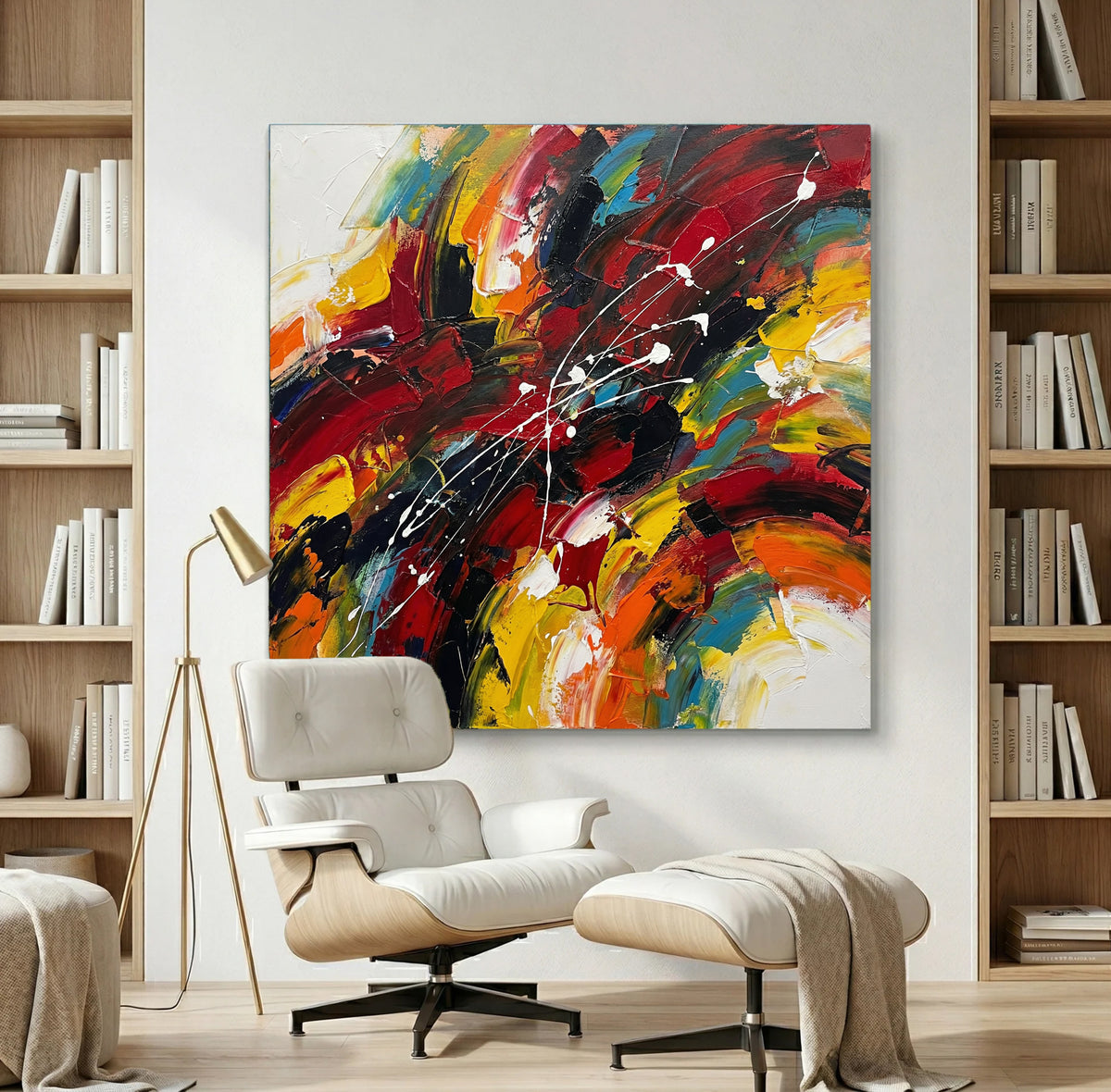 Painting Chromatic Eruption