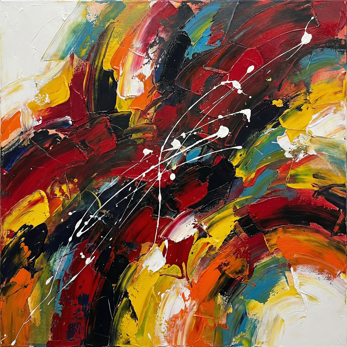Painting Chromatic Eruption