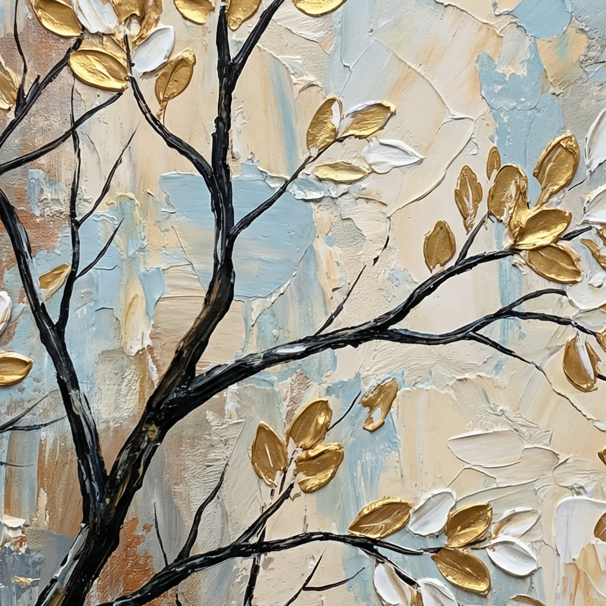 Painting Gilded Canopy