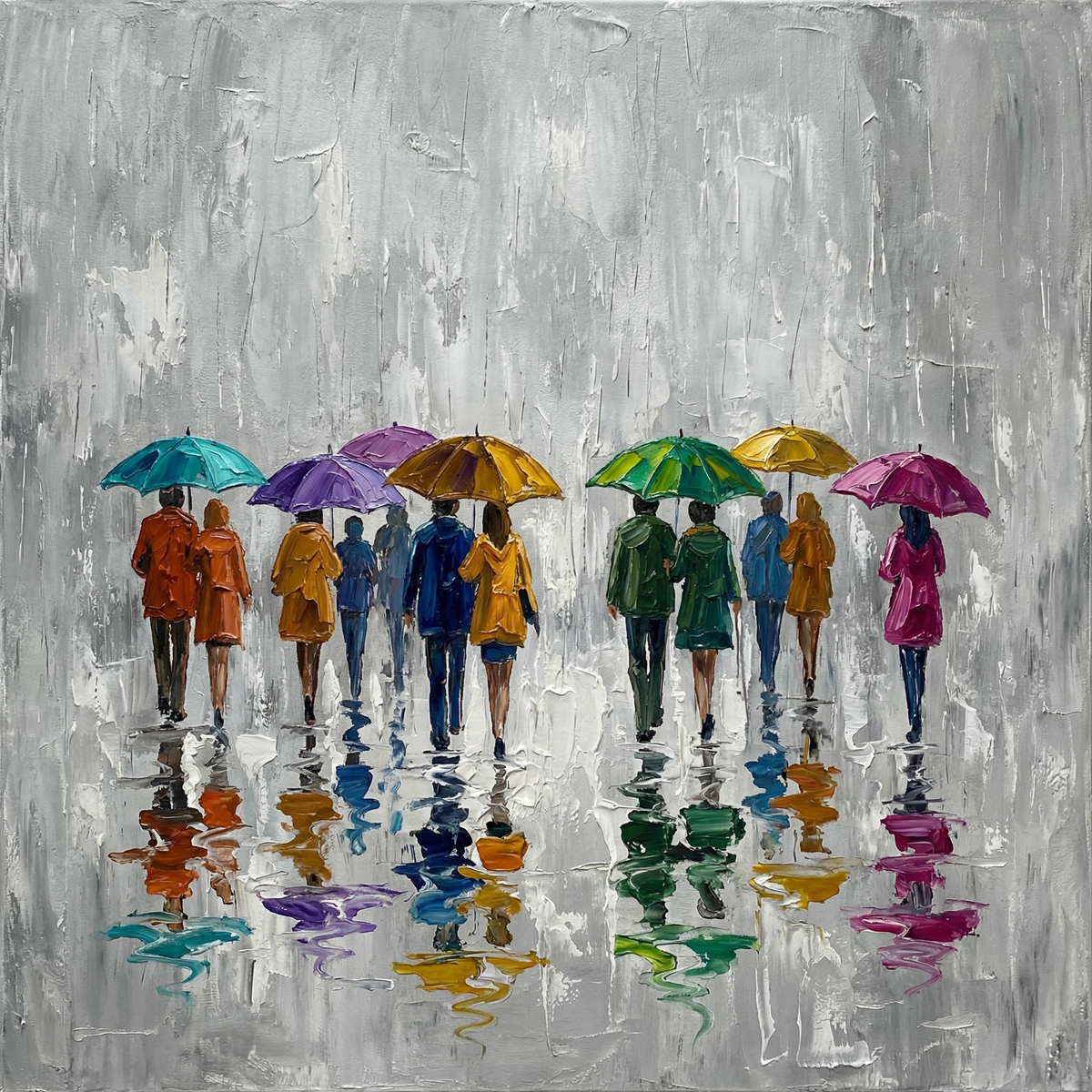 Painting Chromatic Convergence