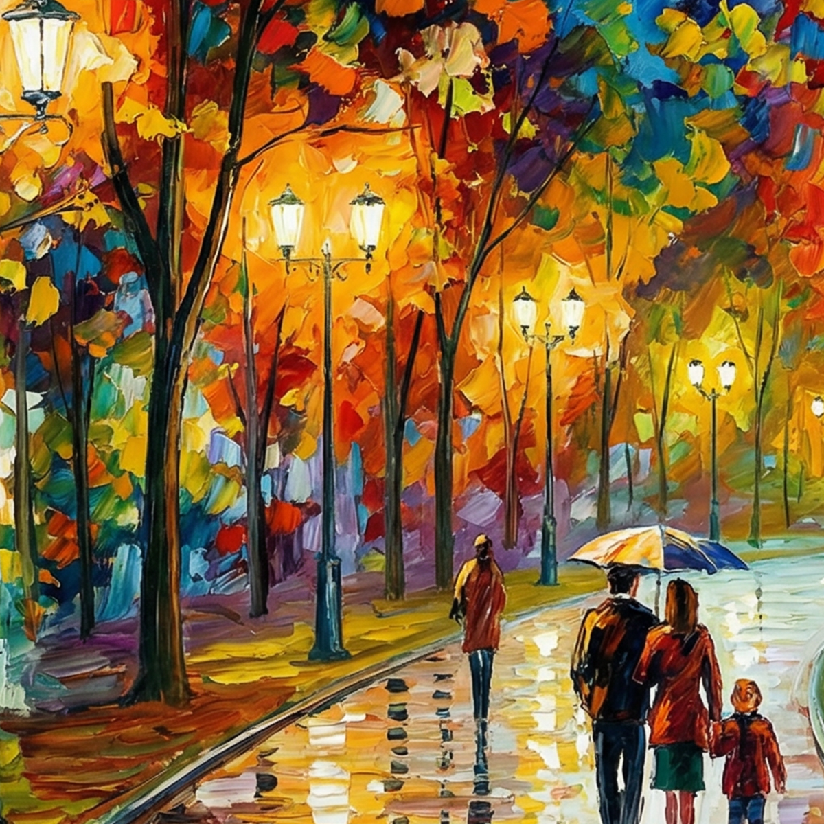 Painting Chromatic Canopy