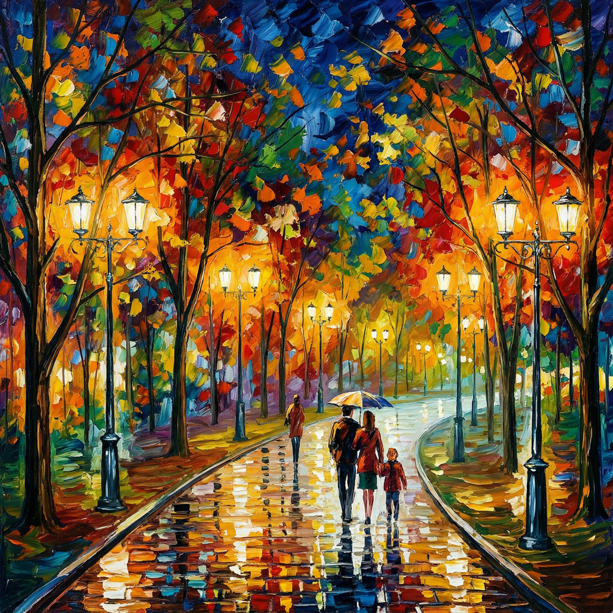 Painting Chromatic Canopy