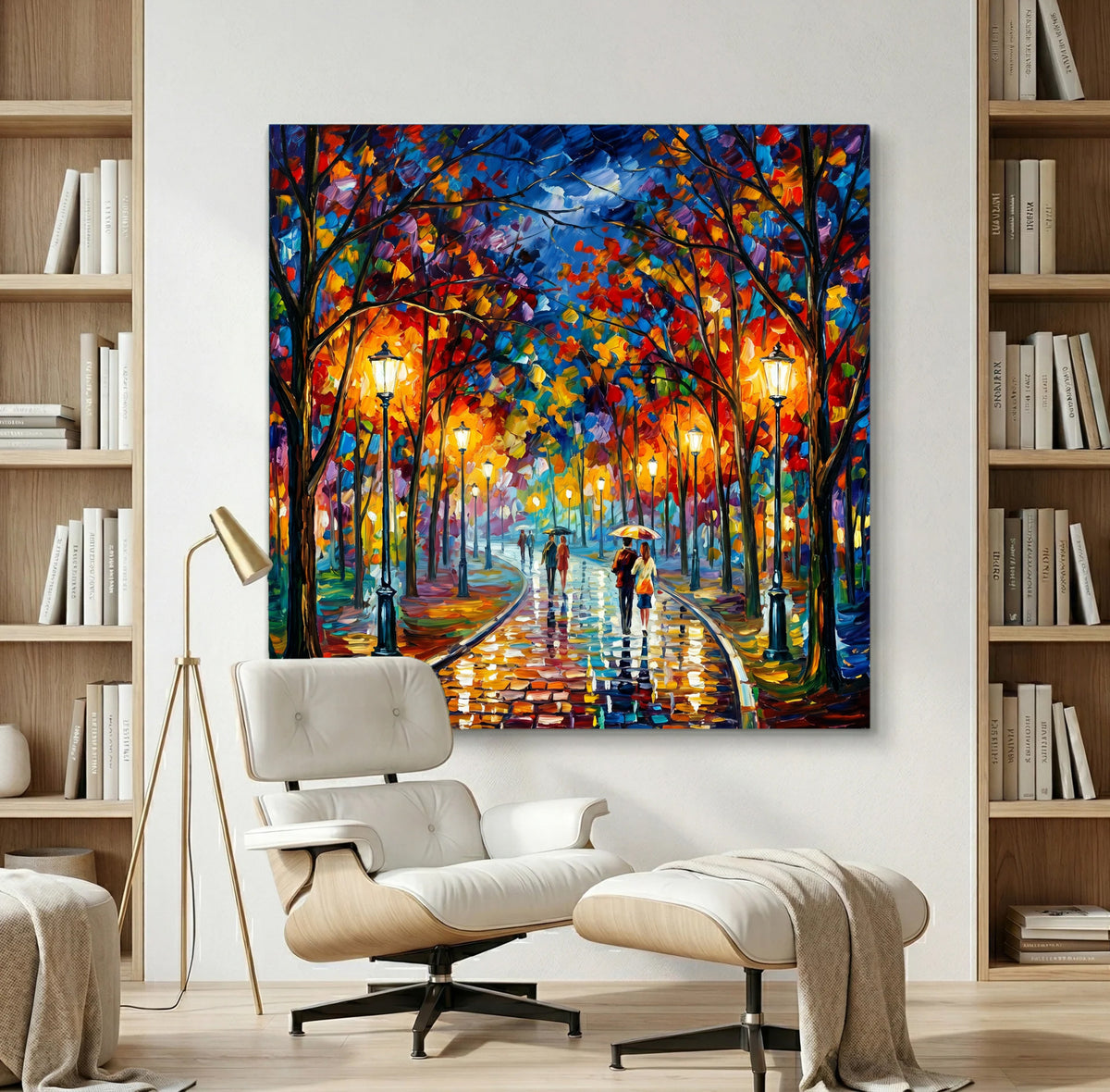 Painting Luminous Promenade