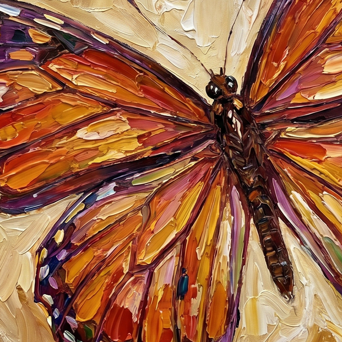Painting Gilded Metamorphosis
