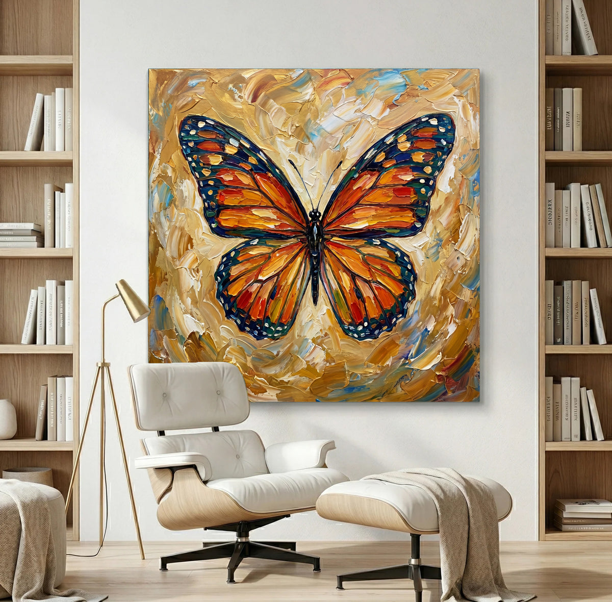 Painting Gilded Wing Resonance