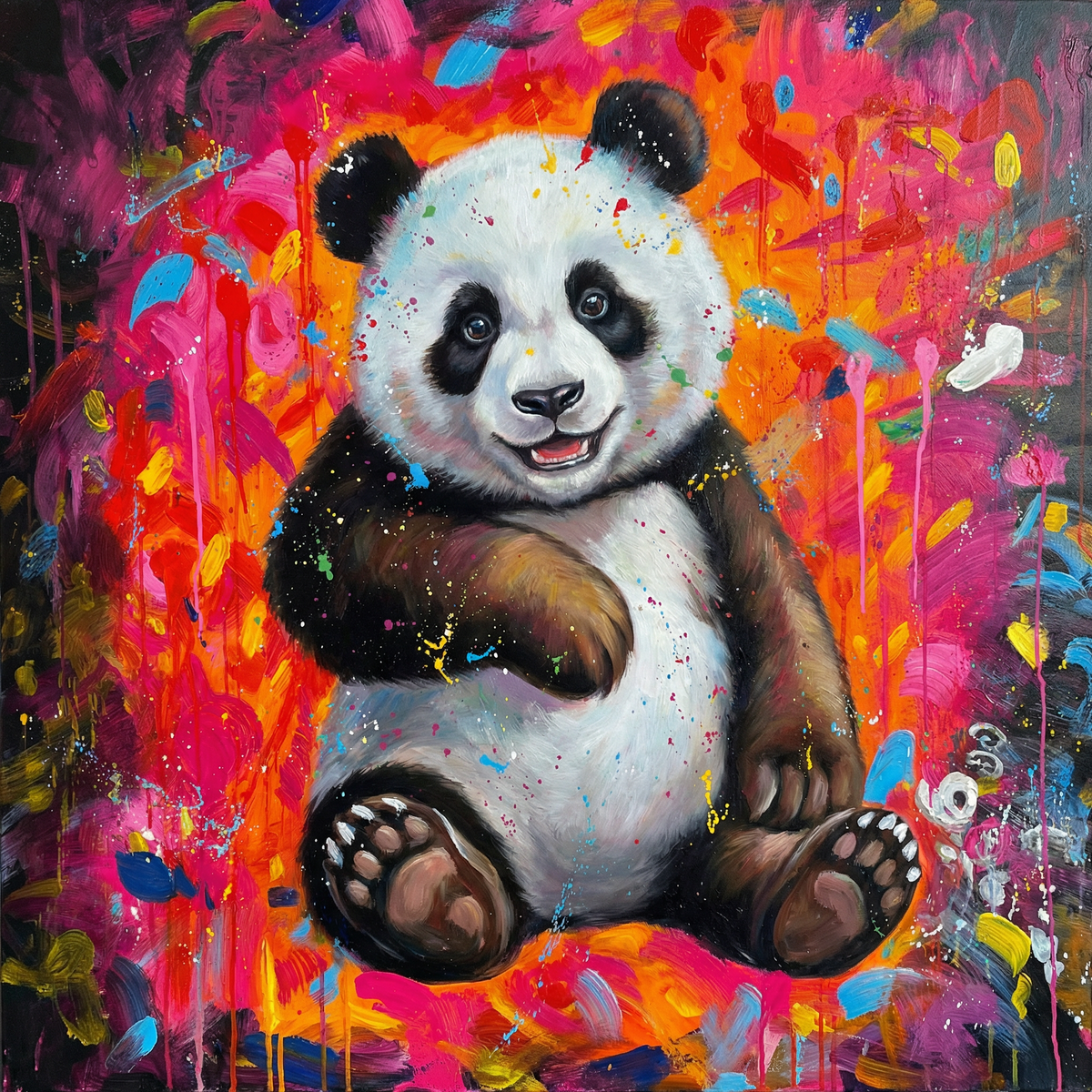 Painting Chromatic Euphoria