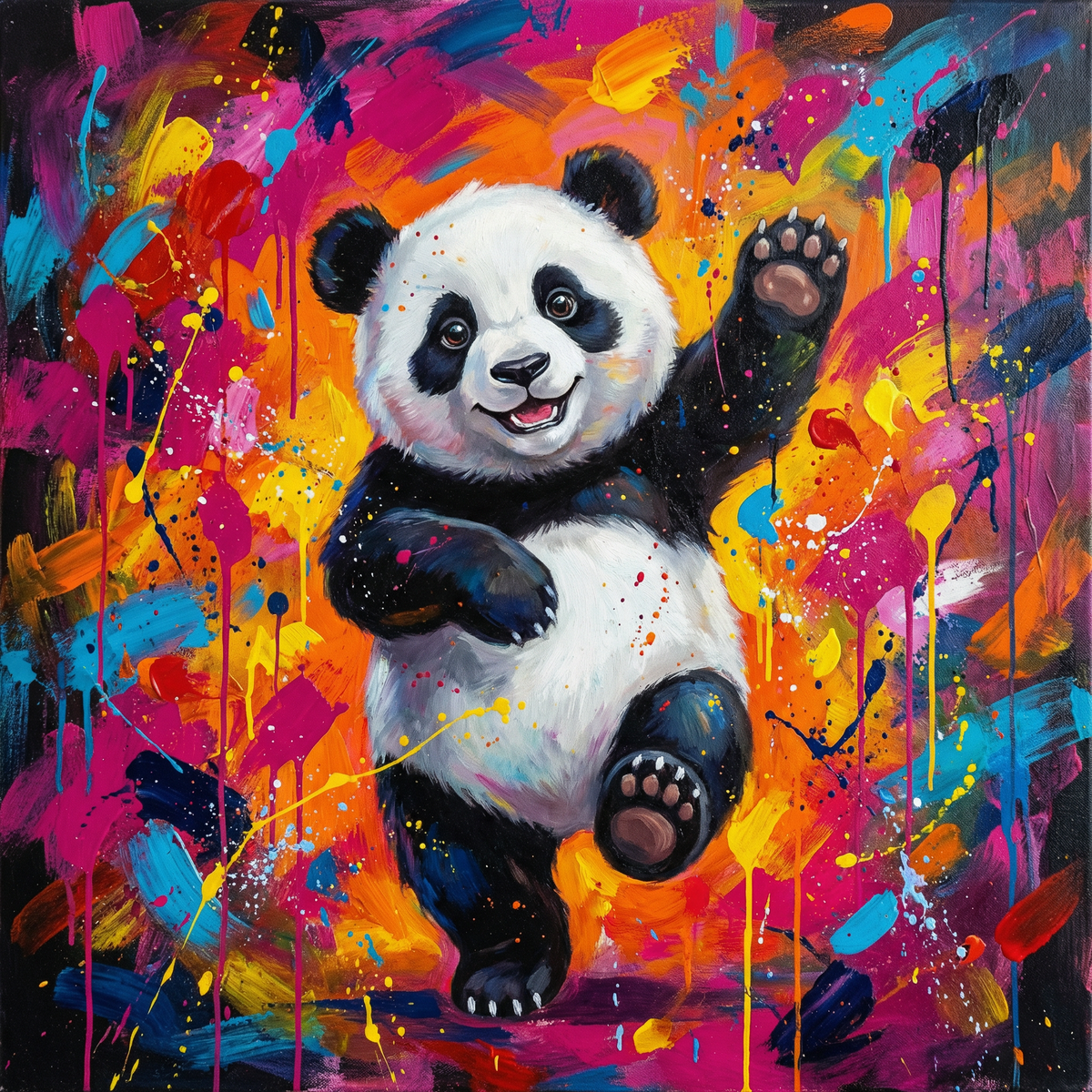 Painting Ursine Chromatic Cadence