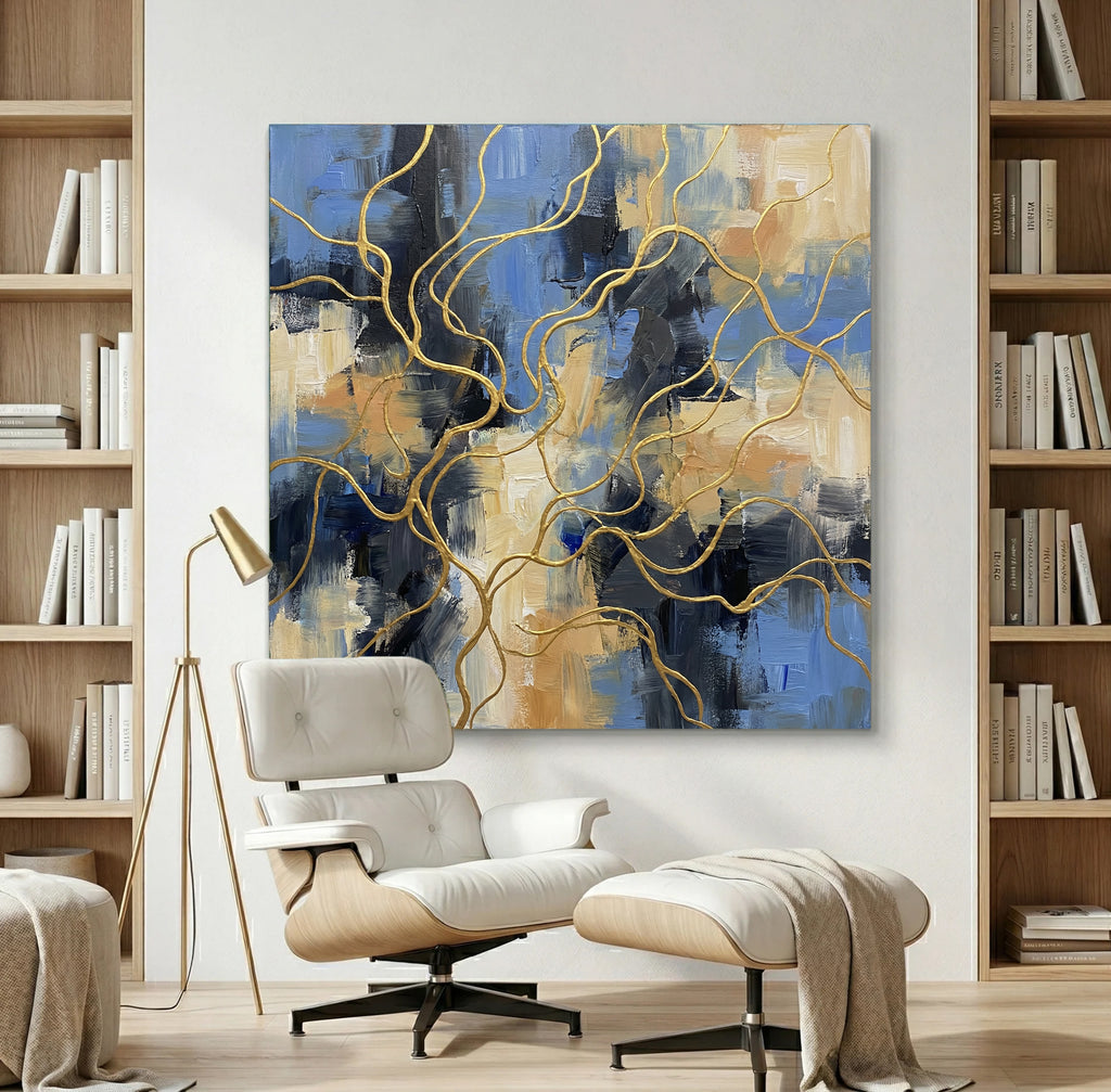 Painting Gilded Convergence