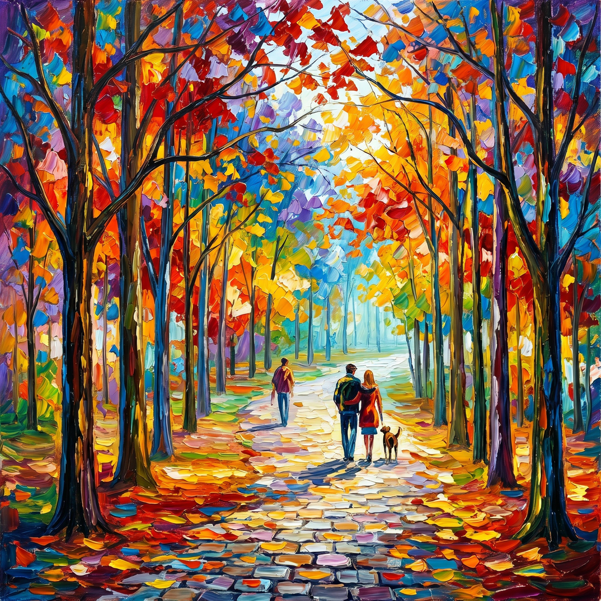 Painting Prismatic Canopy Walk