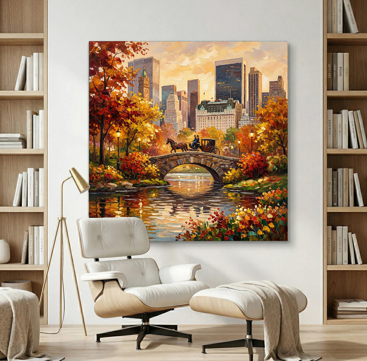 Painting Luminous Urban Canopy