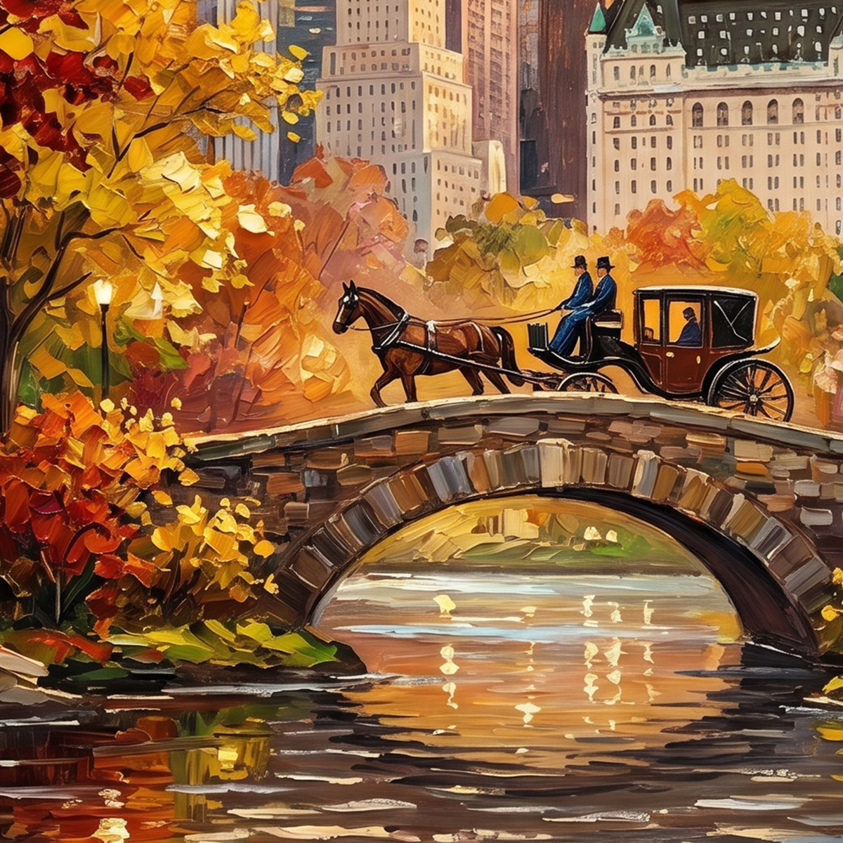 Painting Luminous Urban Canopy