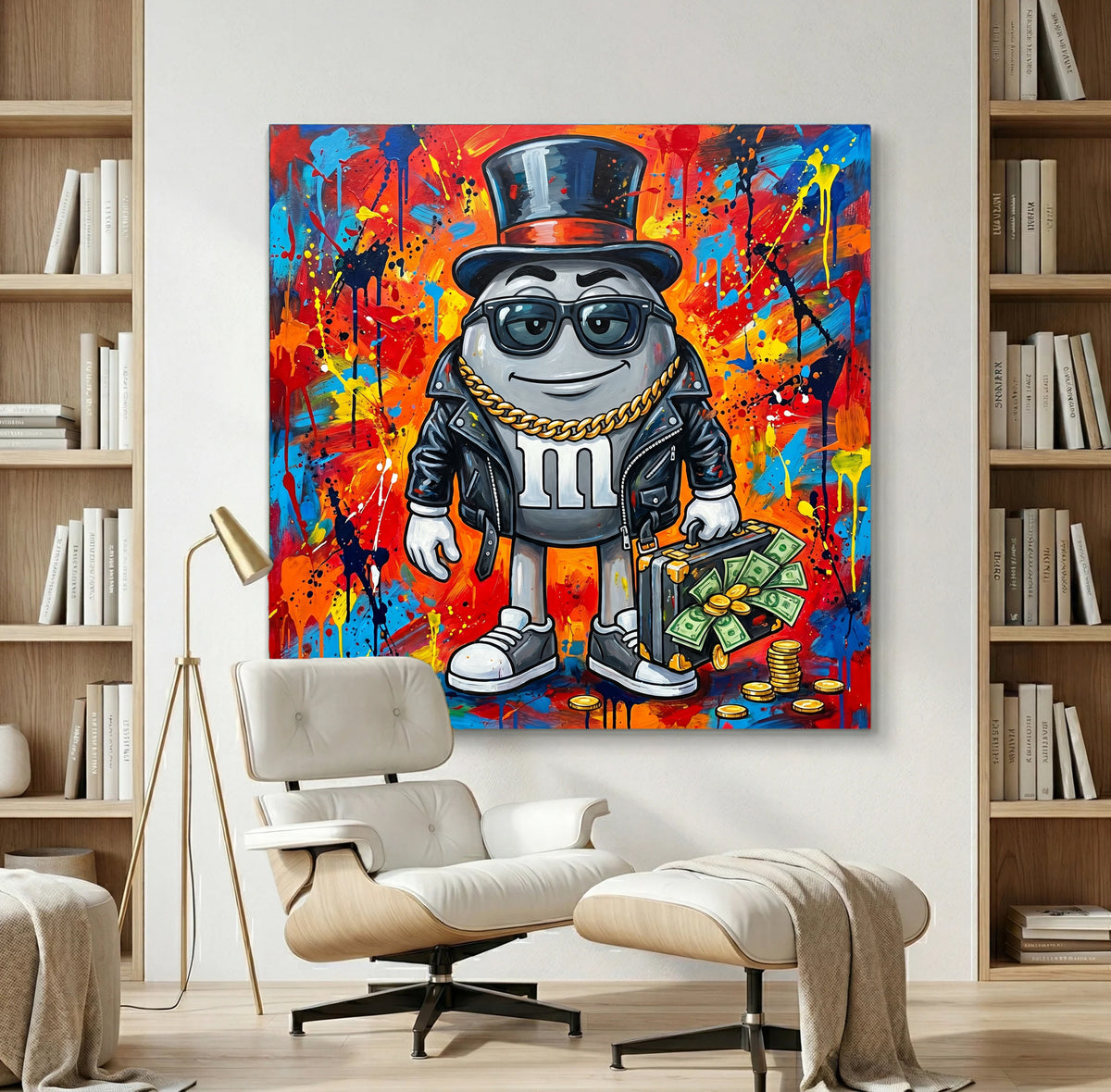 Painting Urban Pop Resonance