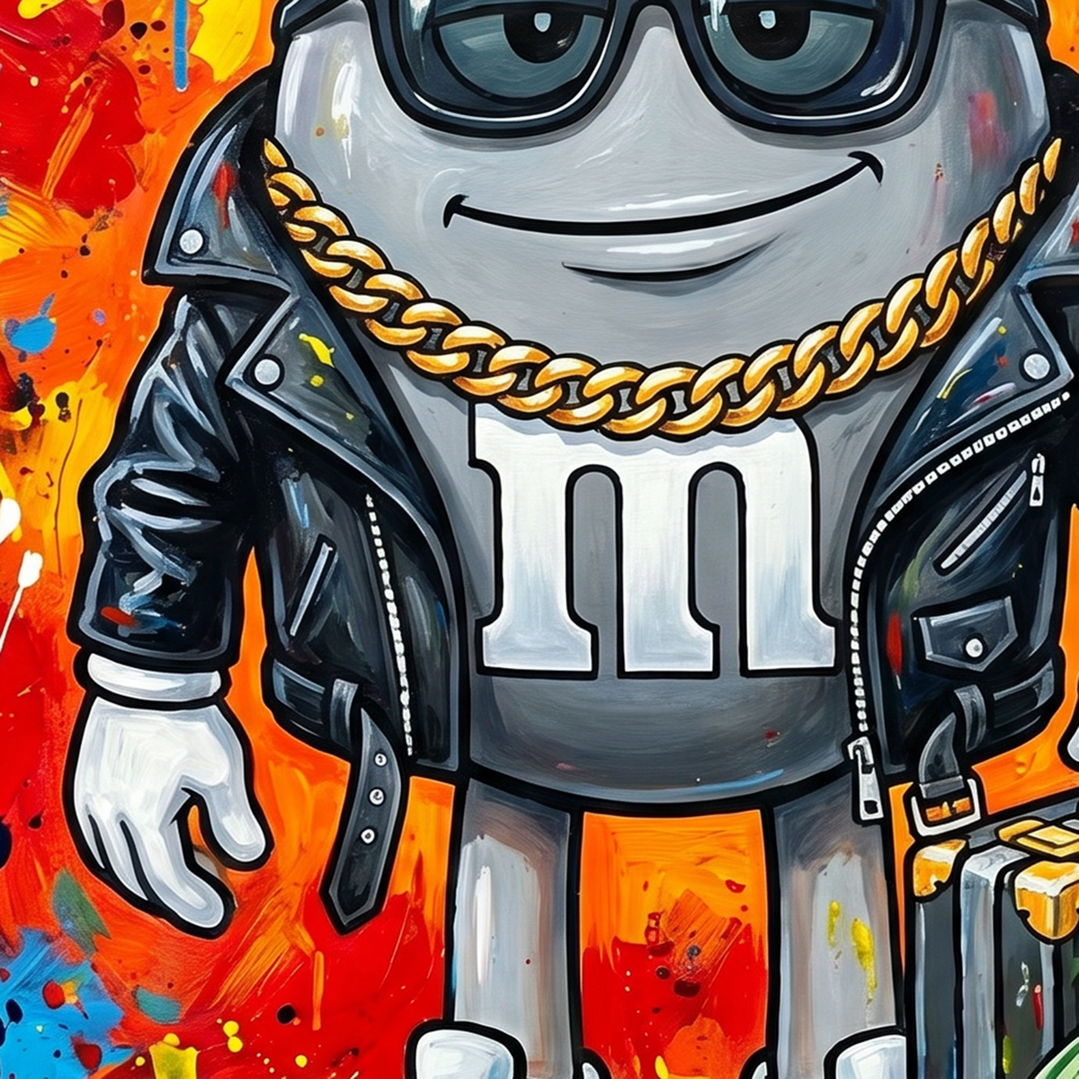 Painting Urban Pop Resonance