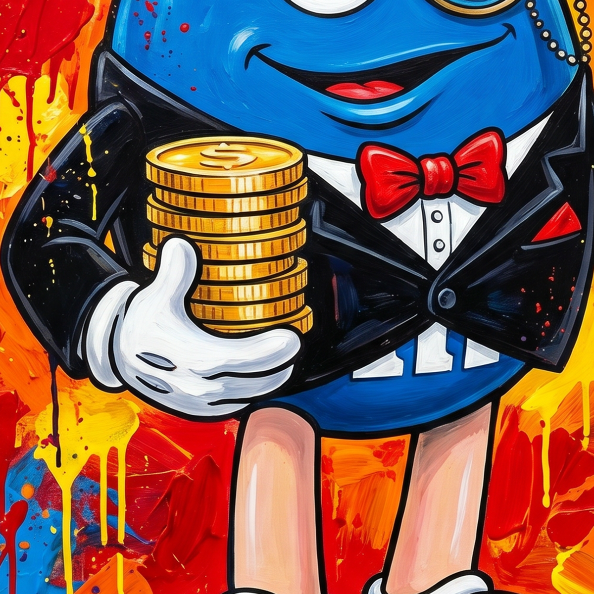 Painting Luminous Pop Aristocracy