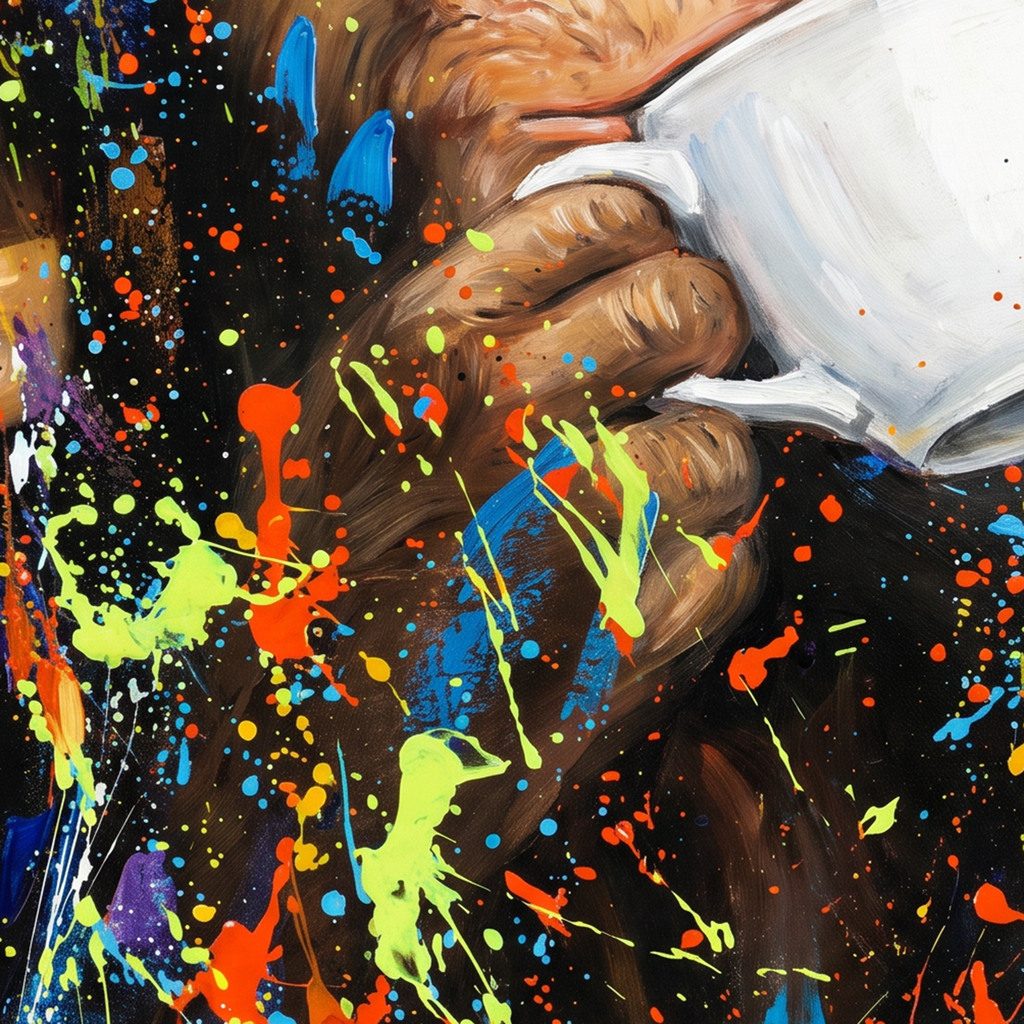 Painting Kinetic Contemplation