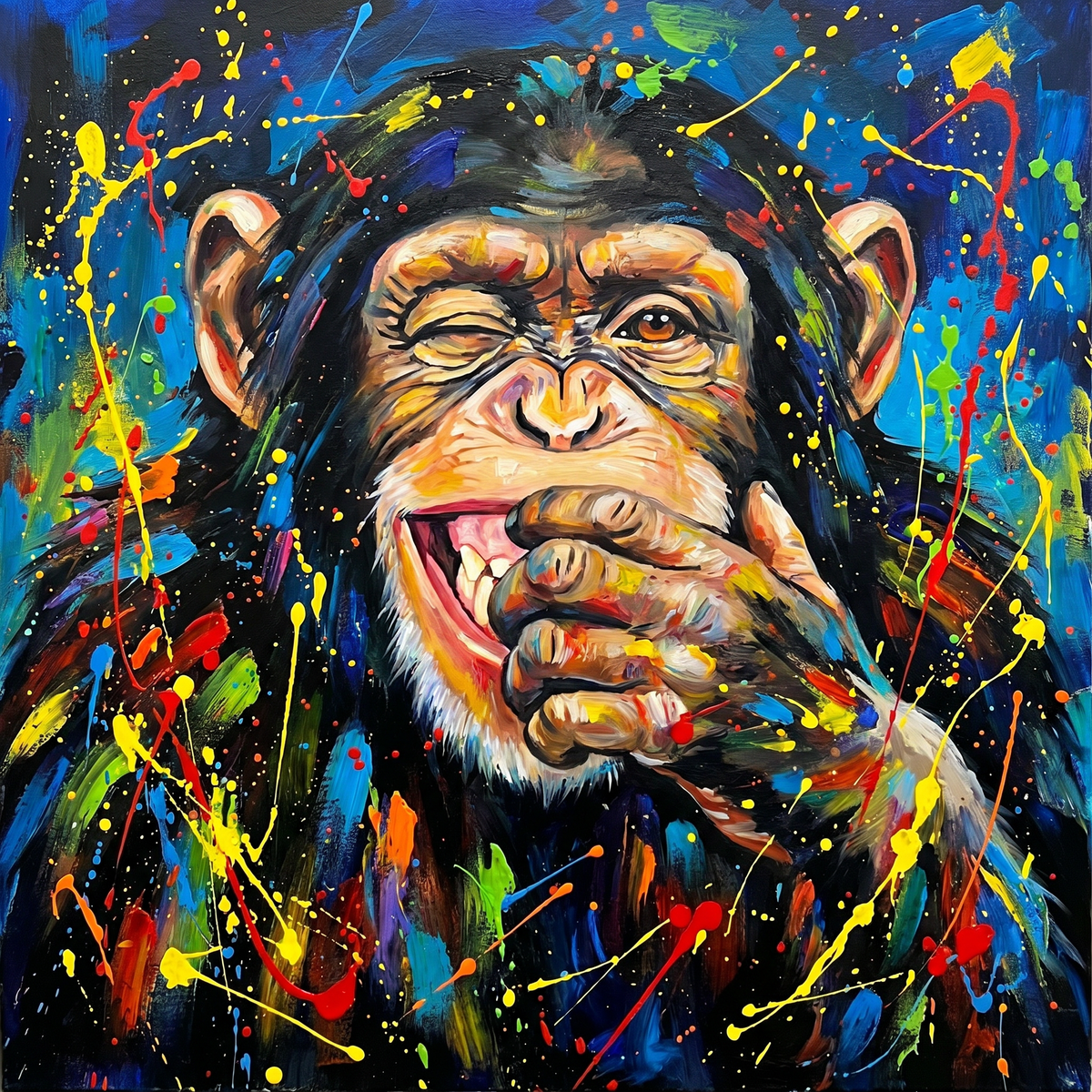 Painting Kinetic Sentience