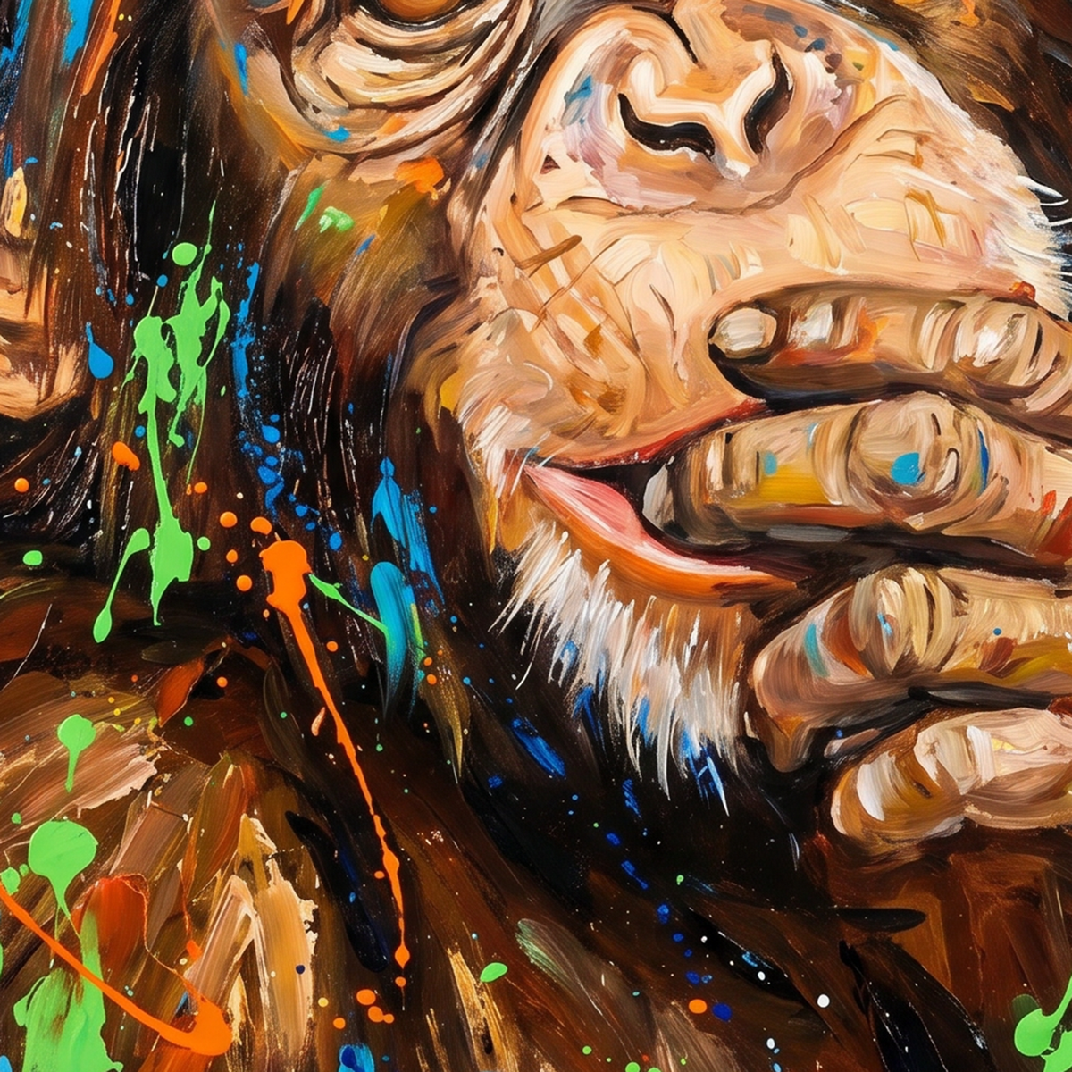 Painting Luminous Inquiry