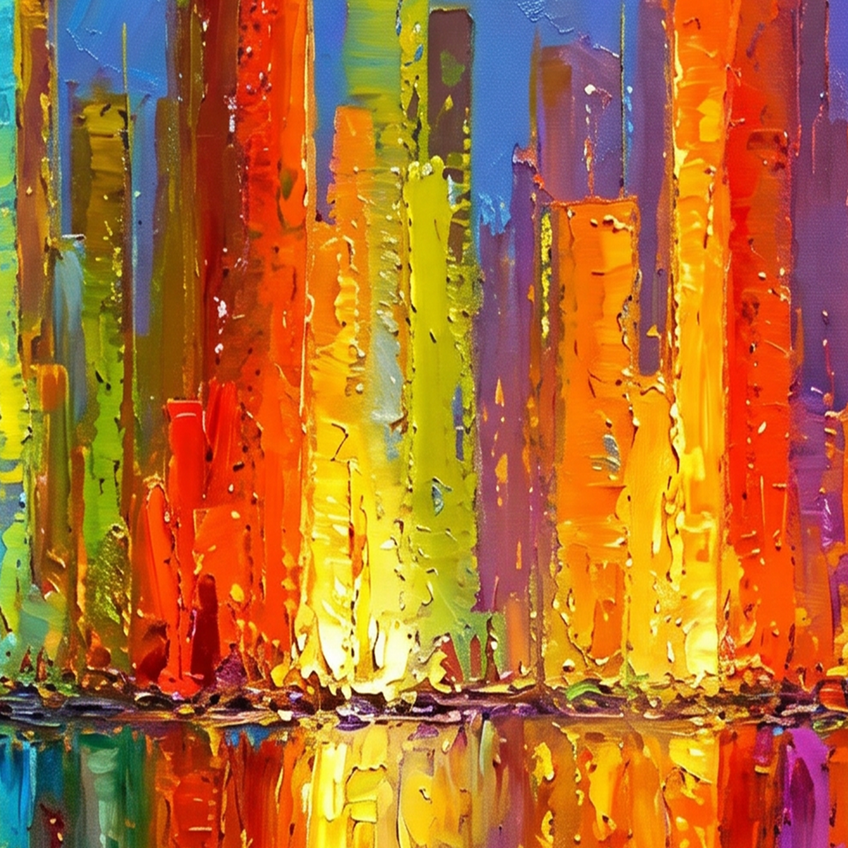 Painting Chromatic Metropolis
