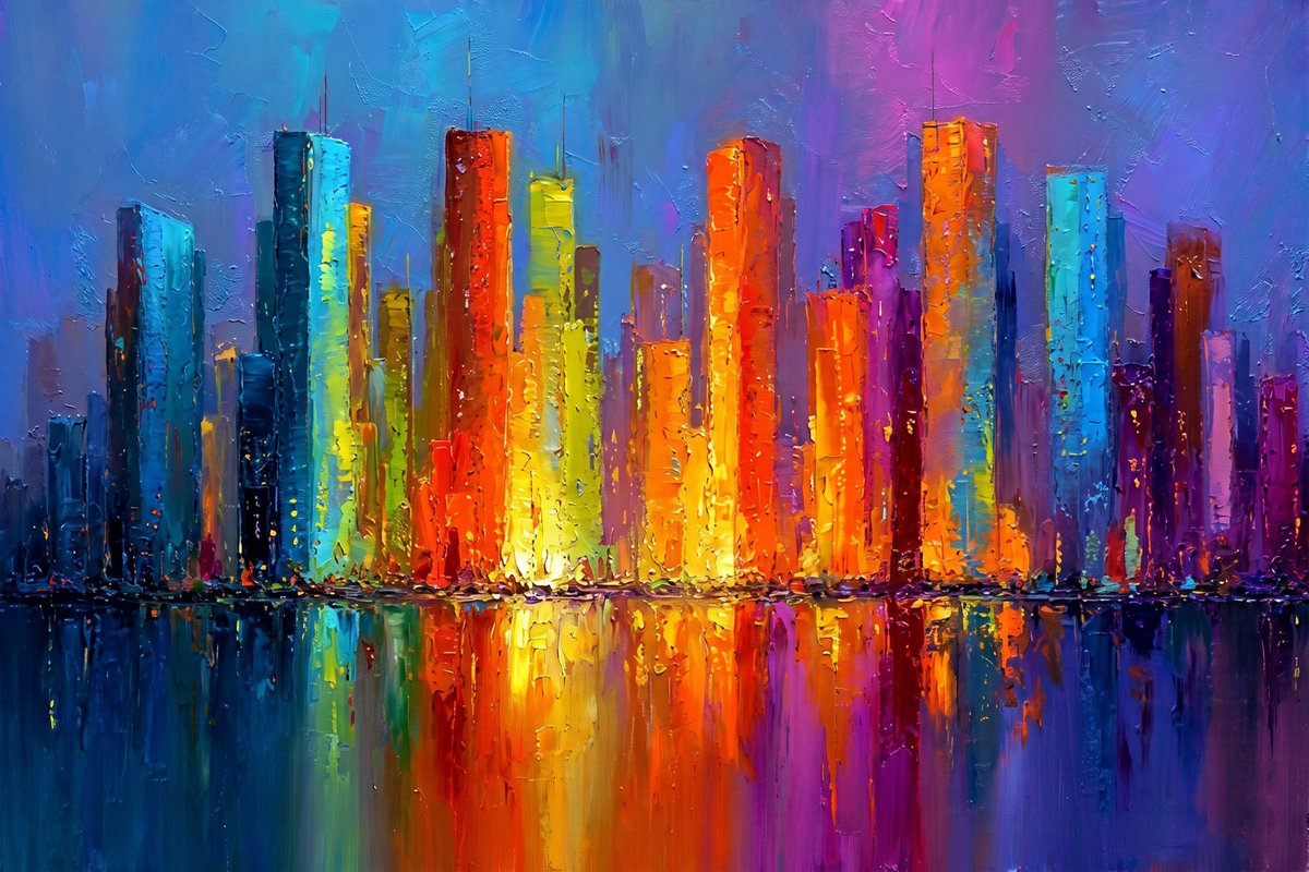 Painting Chromatic Metropolis