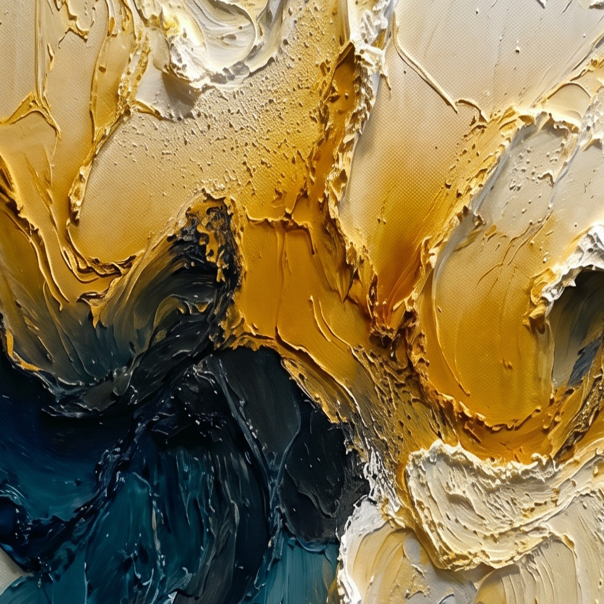 Painting Gilded Currents