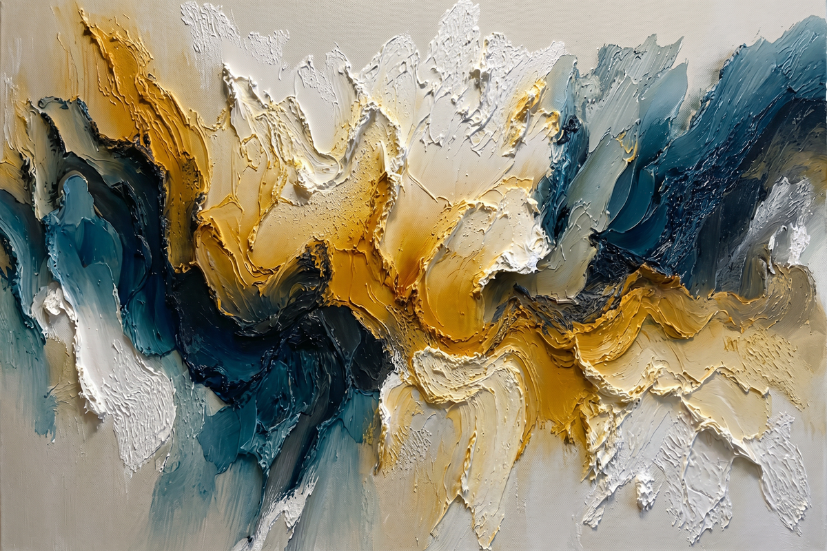 Painting Gilded Currents