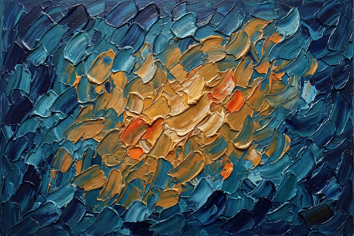 Painting Luminous Convergence