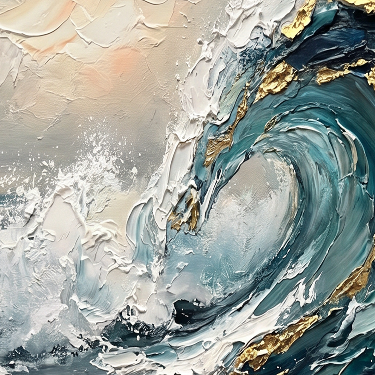 Painting Gilded Tempest