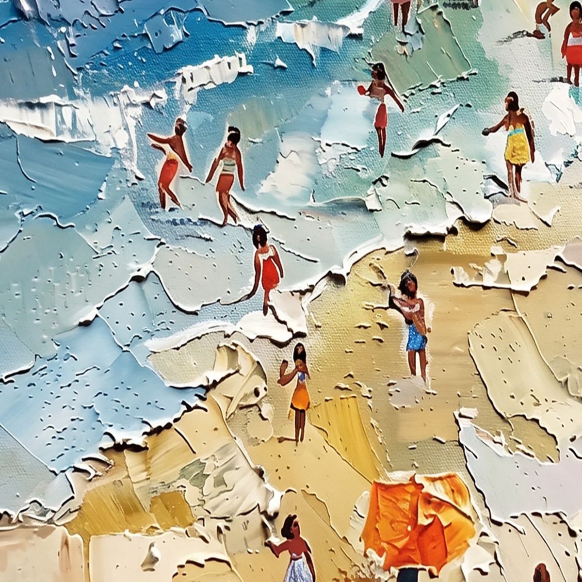 Painting Coastal Chromatic Rhythm