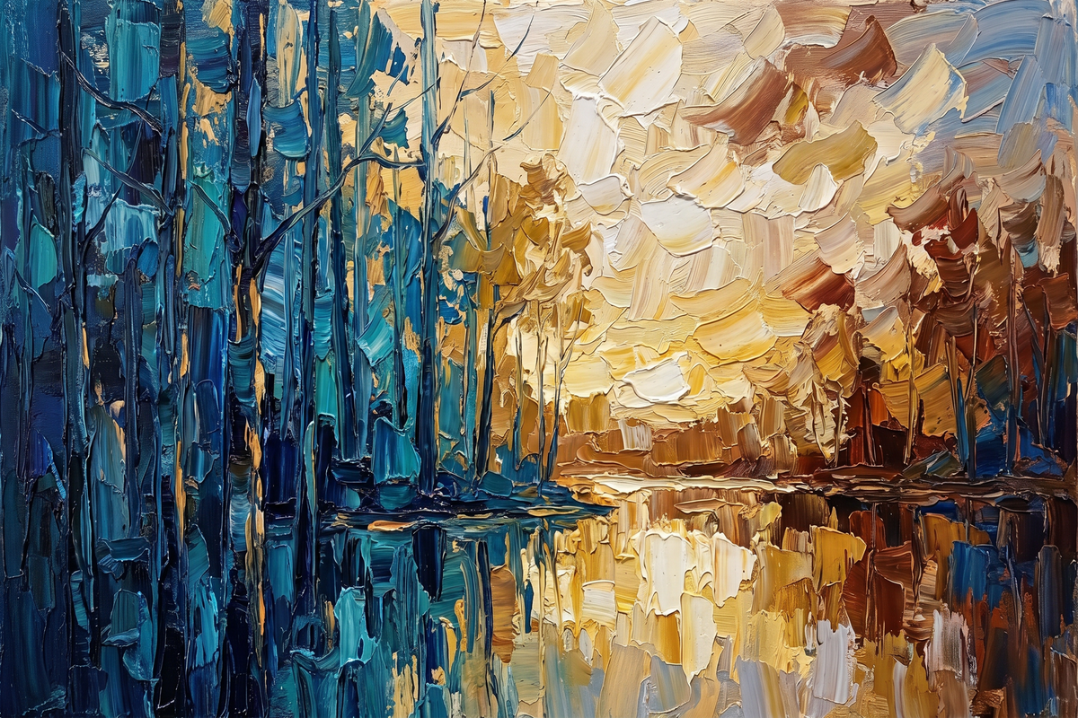 Painting Chromatic Reflection