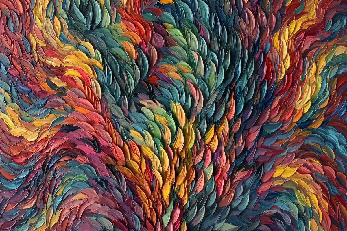Painting Chromatic Plumage