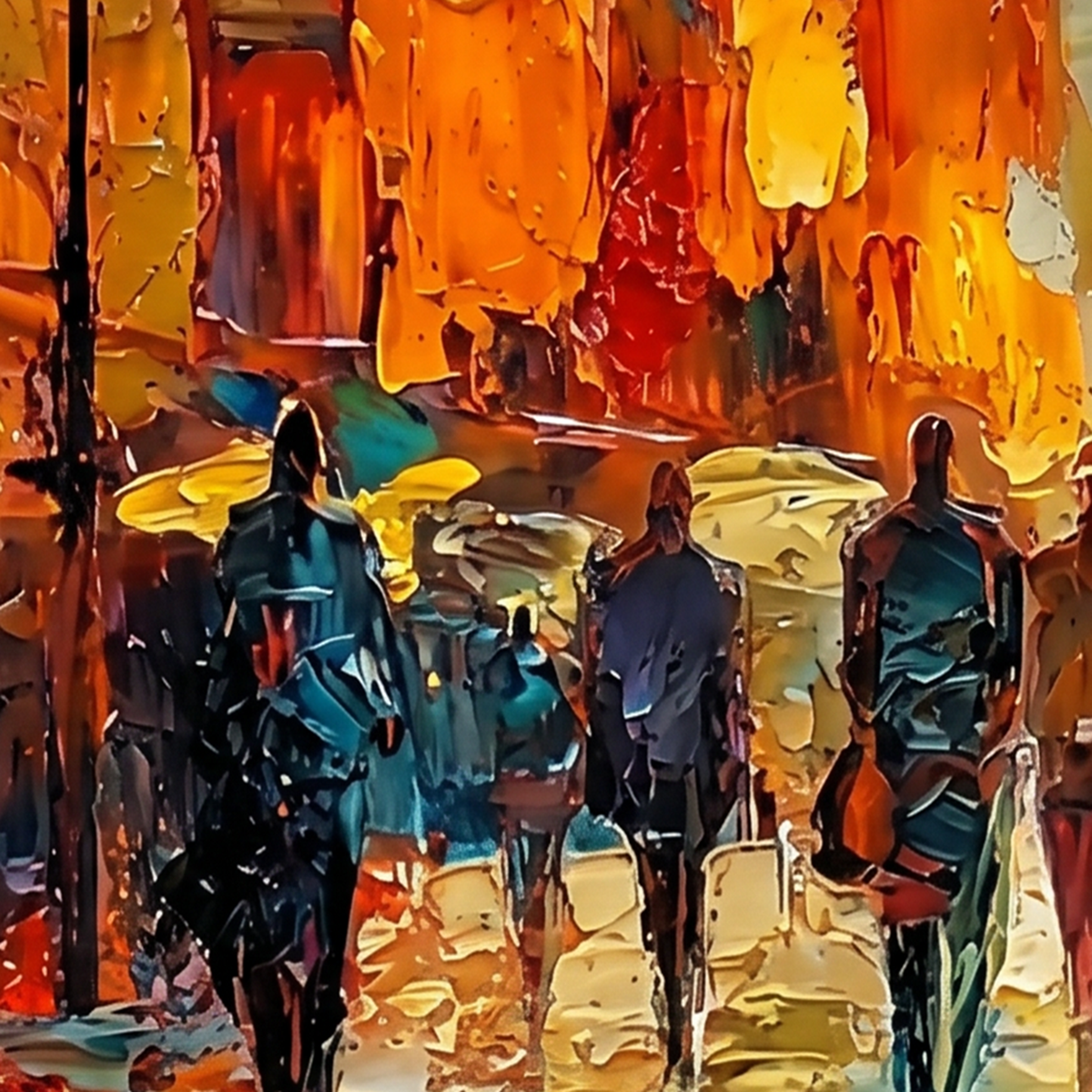 Painting Luminous Metropolis