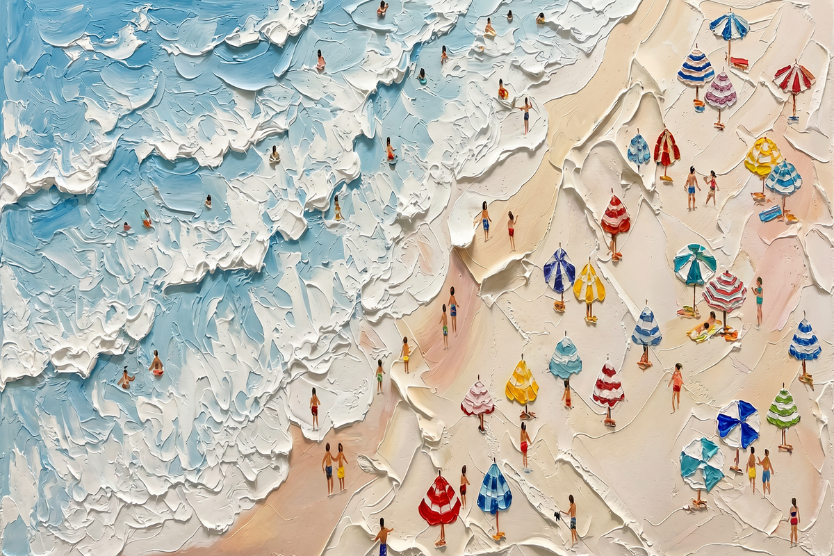 Painting Coastal Cadence