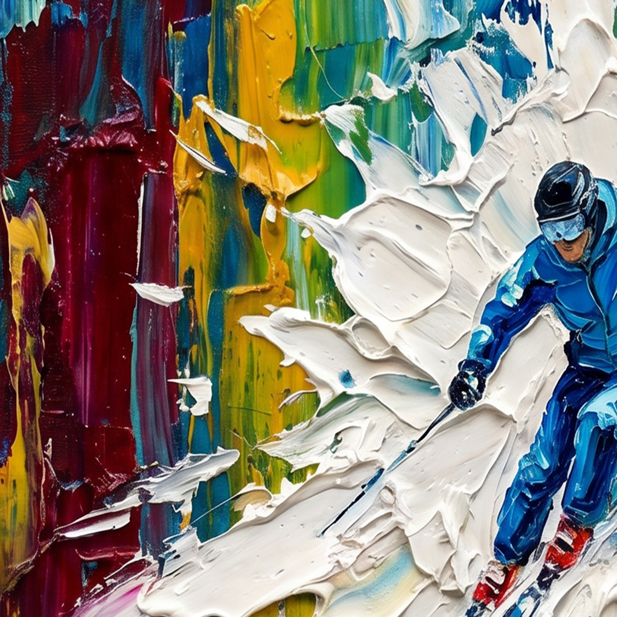 Painting Luminous Velocity