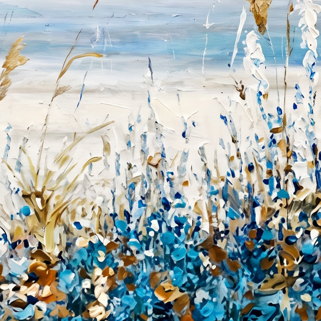 Painting Azure Resonance