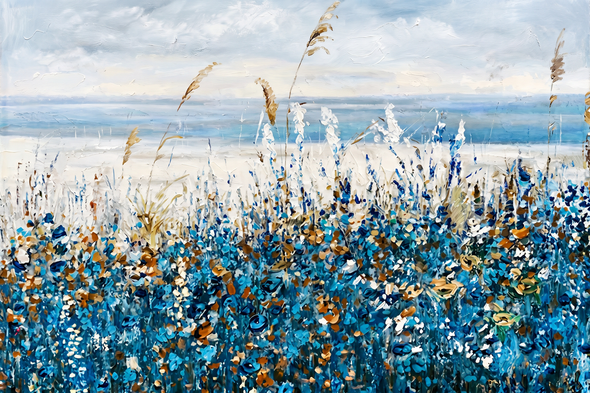 Painting Azure Resonance