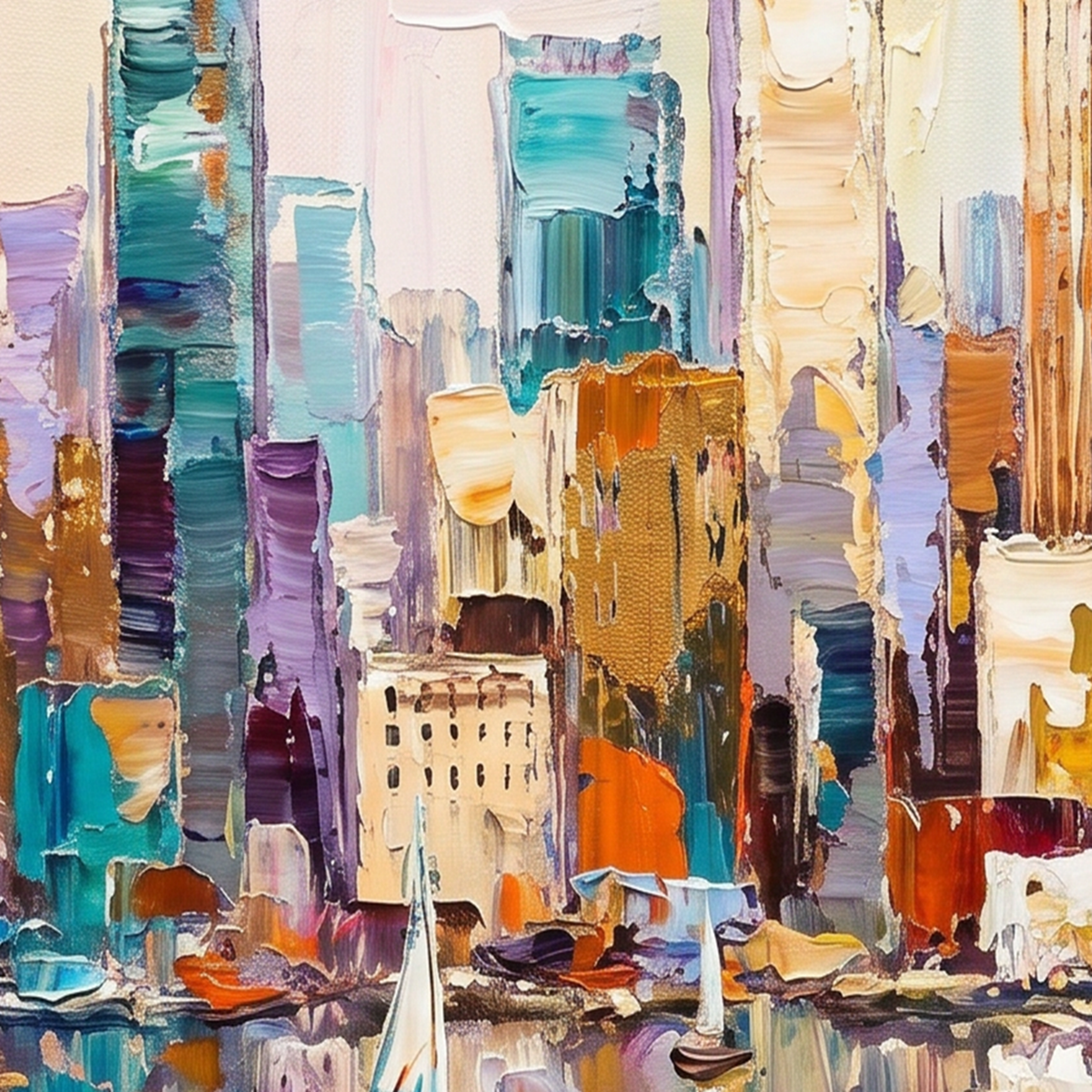 Painting Luminous Metropolis