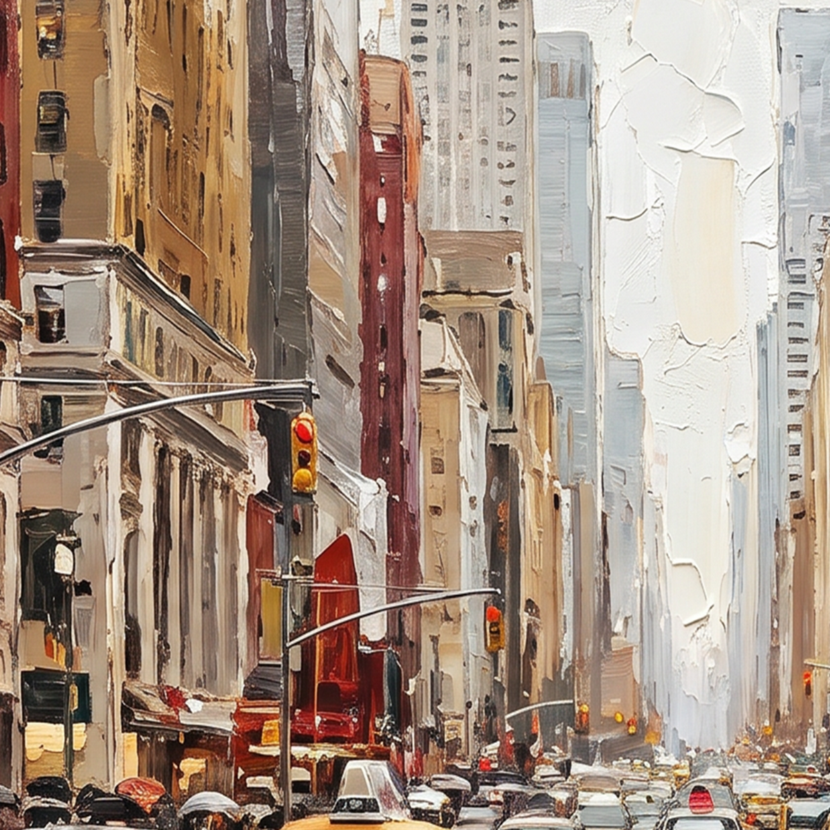 Painting Luminous Metropolis