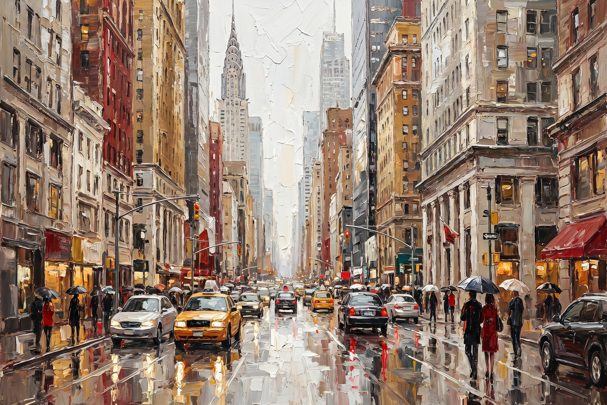 Painting Luminous Metropolis