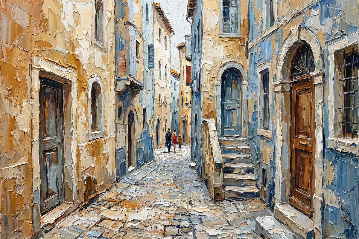Painting Azure Passage